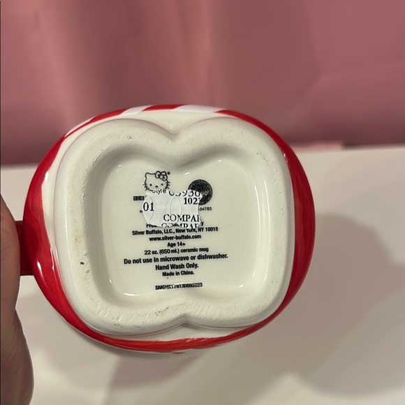 Hello Kitty Candy Cane Dress Mug - Picture 6 of 6
